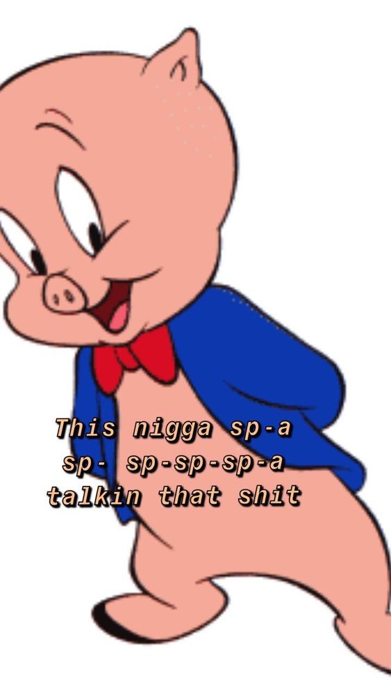 You spittin right now