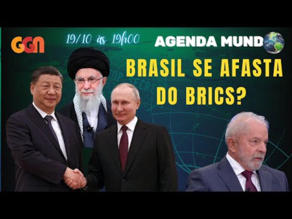 Entrevista com Fabiano Mielniczuk: “Brasil se afasta do BRICS? / A Cúpula de Kazan