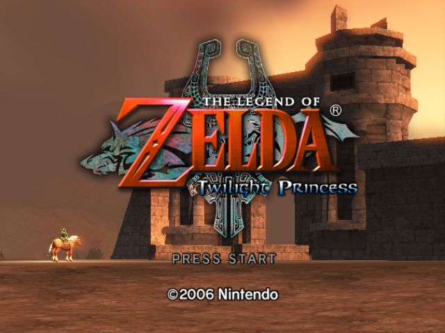 A screenshot of The Legend of Zelda Twilight Princess on Gamecube.