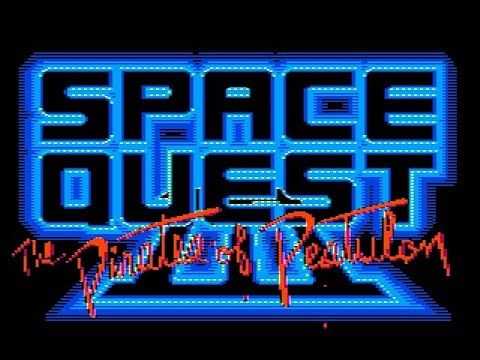 Space Quest III with custom composite CGA driver