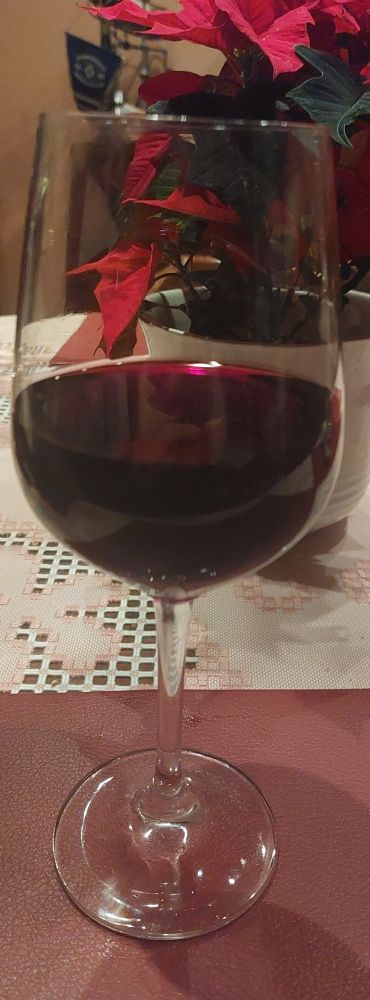 Ein Glas Rotwein