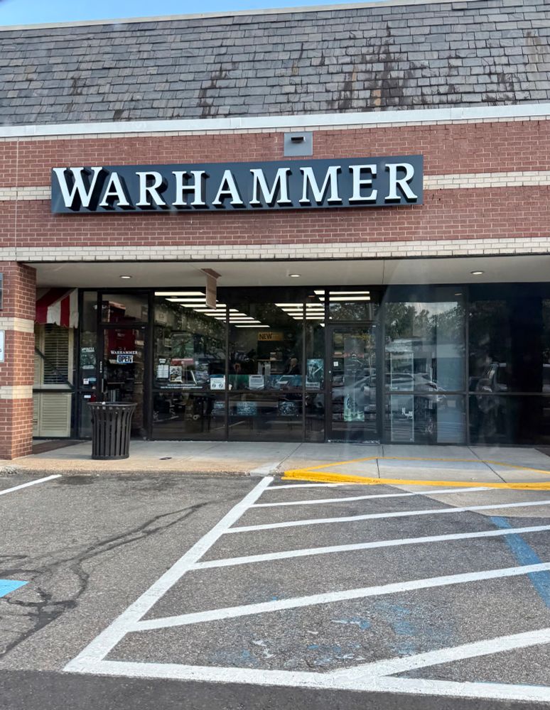 It’s a whole ass store for warhammer! In Memphis!