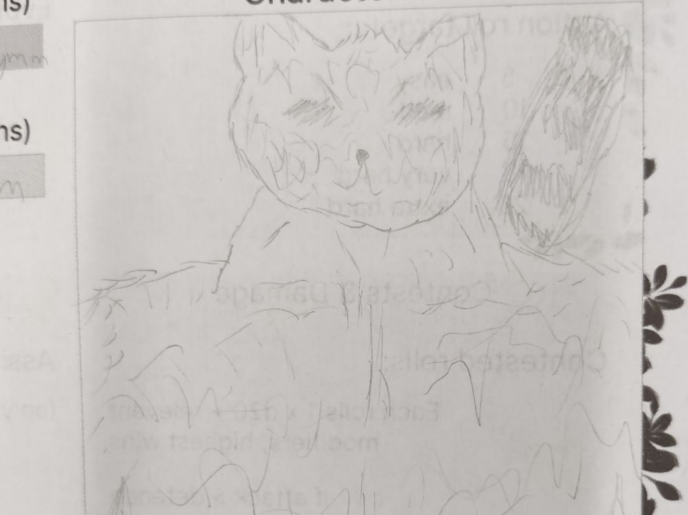 George, a red-panda-whale who also later developed centipede tails!