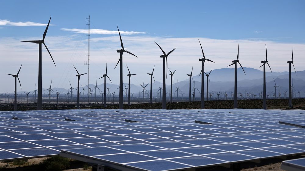 The president's comment comes after the administration tightened federal permitting for renewables last month.