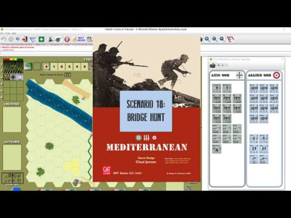 Combat Commander: Mediterranean - Scenario 18 - Bridge Hunt