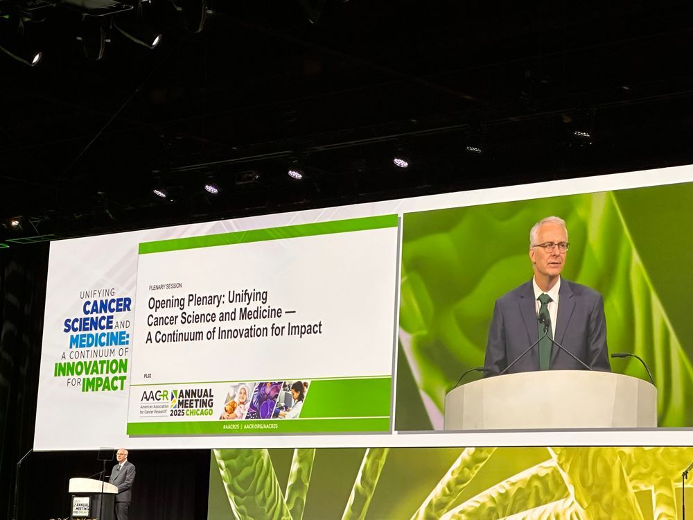Matt Vander Heiden at the AACR opening plenary: unifying cancer science and medicine--a continuum of innovation for impact