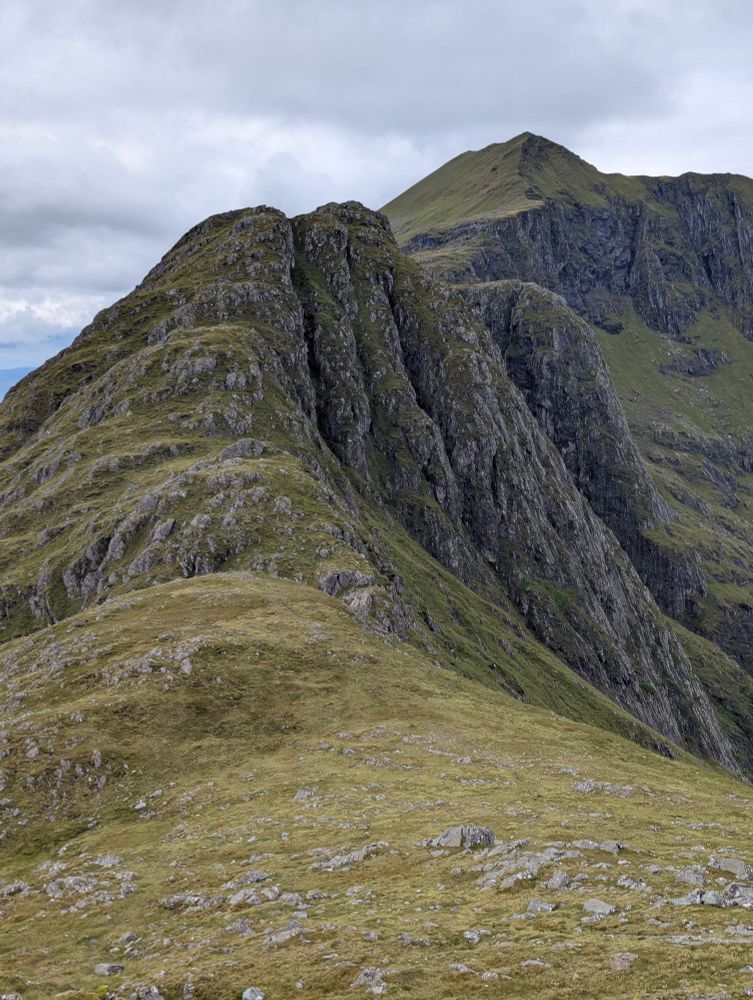 The final approach to Ladhar Bheinn 