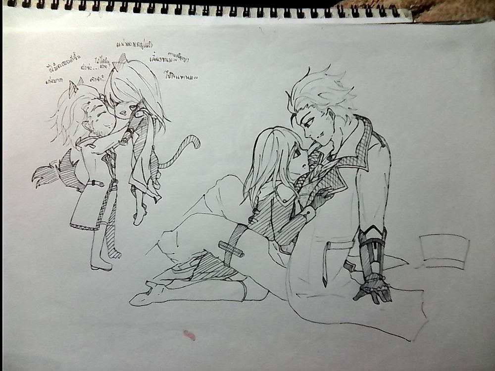 Little Cat & Bigby Dog (2012)

art of oc x canon; Jacob and Lizzty (my oc)