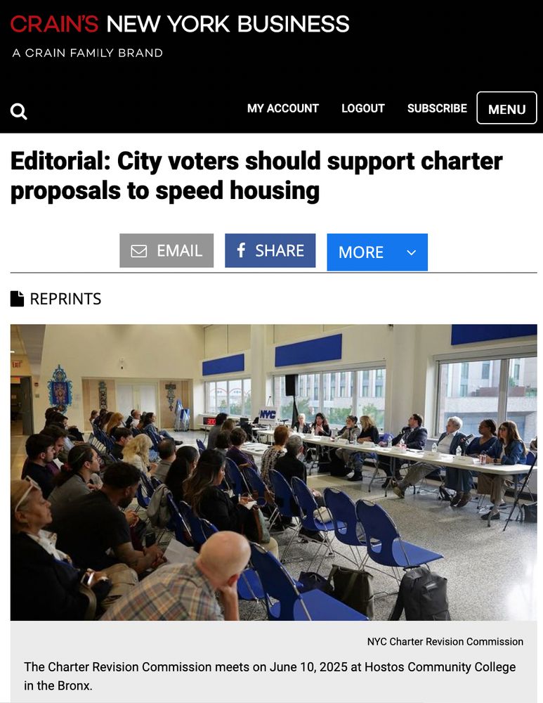 The Crain's New York editorial board endorsement