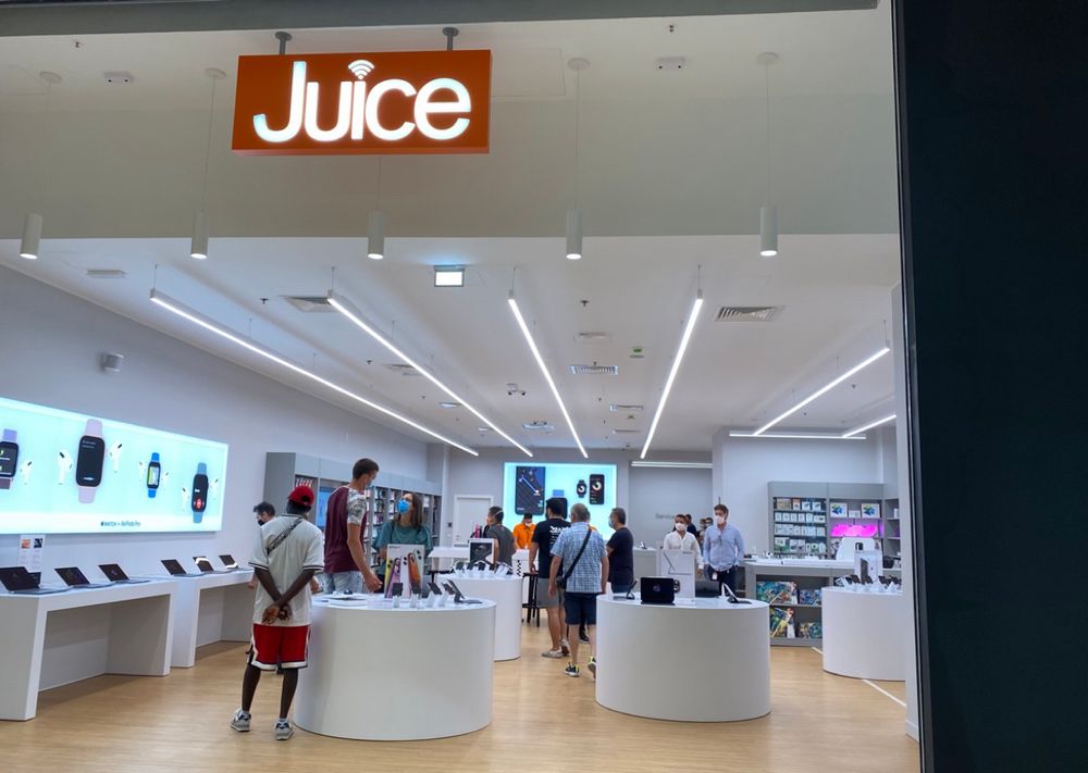 Immagine dell’ingresso del negozio Juice di Verona