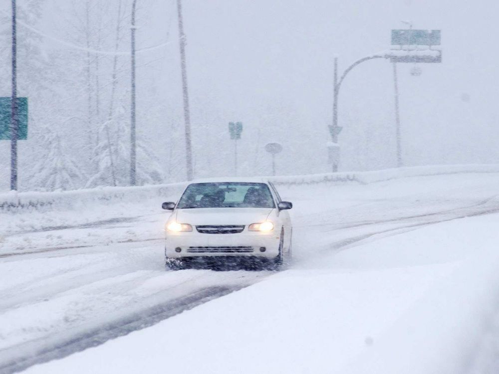 Winter tires now mandatory on most B.C. highways