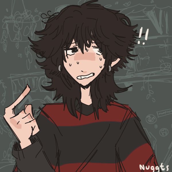 My cool OC I made on picrew, his name is Riley and he is embers brother