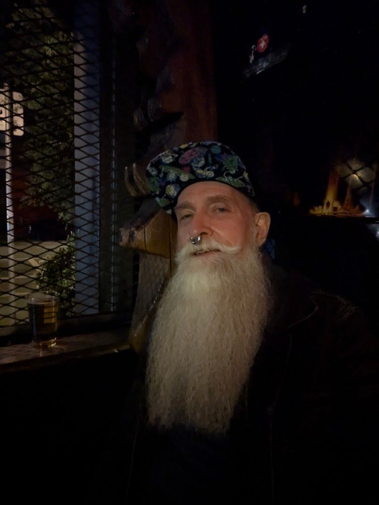 Stoned Sunday Selfie from The Hole in the Wall Saloon. 