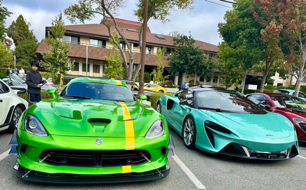 Lime Viper & Teal McLaren