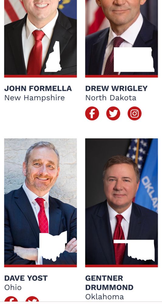 Republican Attorney General’s by State