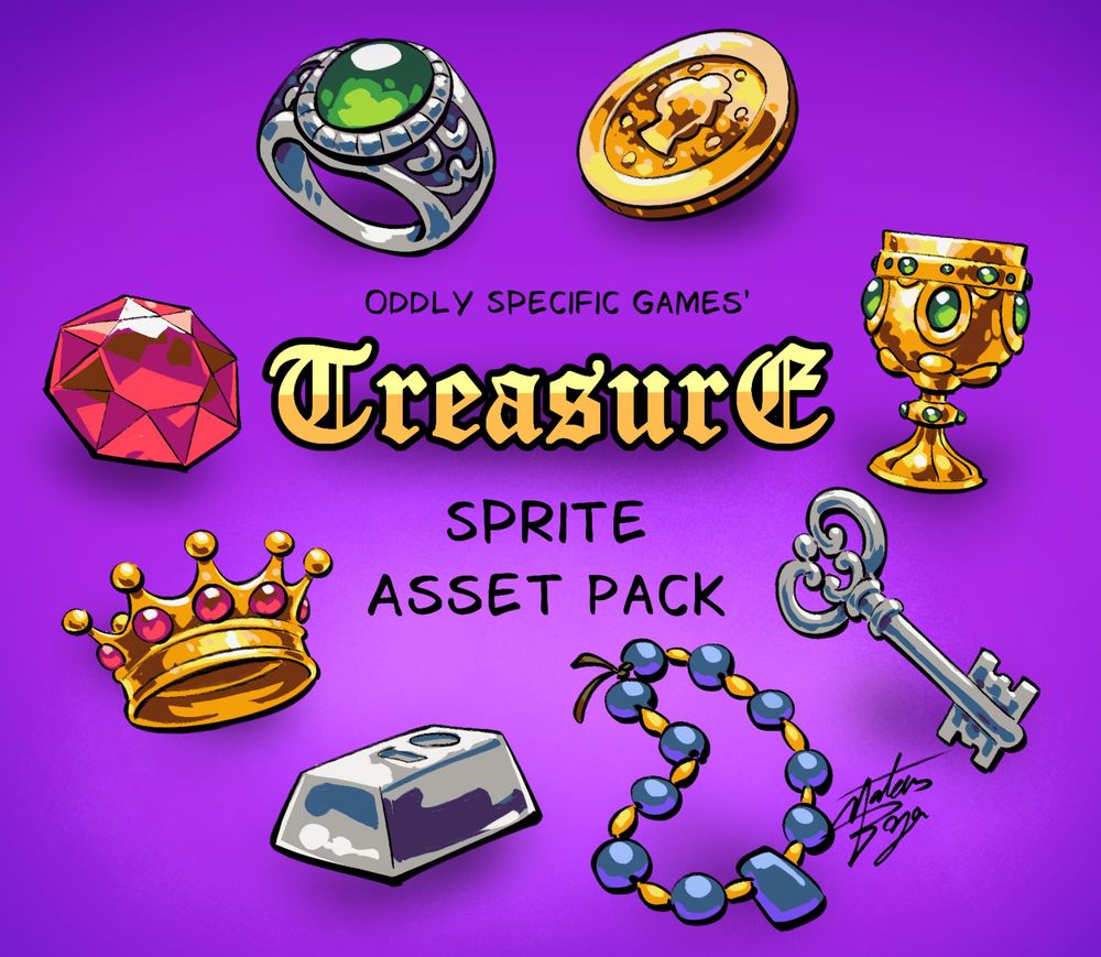 OSG's Treasure Sprite Asset Pack by OSG