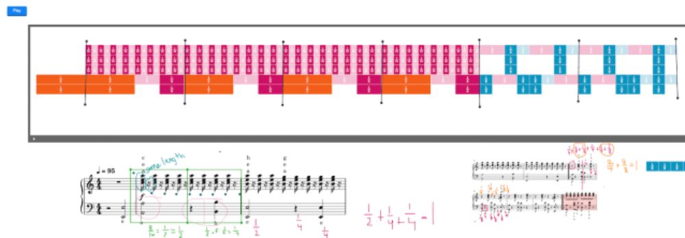 Fraction Intervention: Sonata for Eighth Notes in E Flat Major