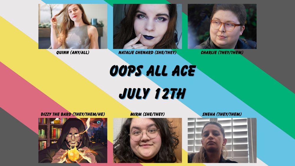On the disability pride flag we have 6 player images. 

Oops all ace. July 12th. 