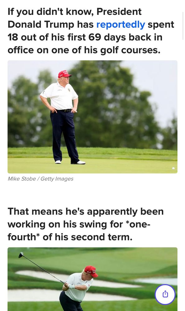 Trump fat ass on his golf course on taxpayer money