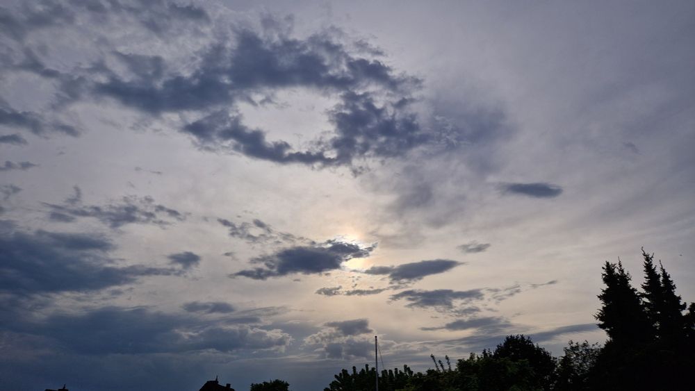 Sonne und Saharastaub