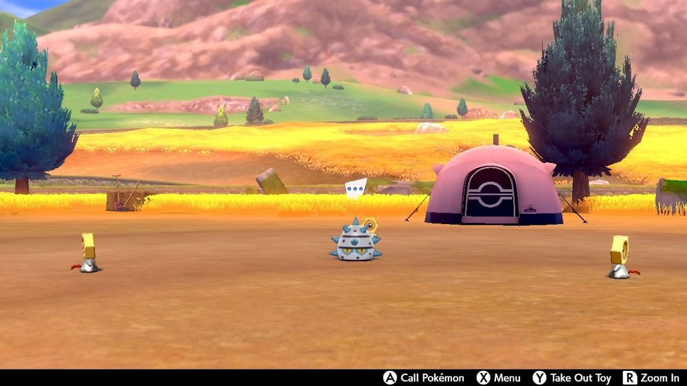 Shiny Ferroseed in my camp!