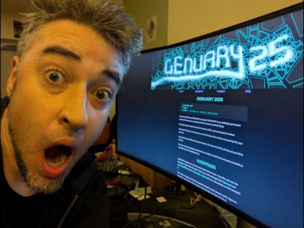 I did GENUARY using AI so you don't have to