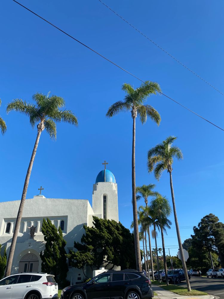 A church in San Diego