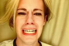 Screenshot of Cara Cunningham in her iconic YouTube video “Leave Britney Alone”