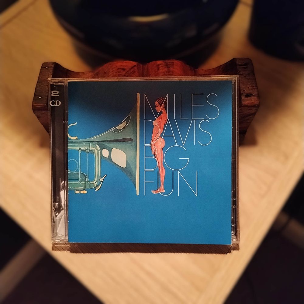 I'm now listening to the Miles Davis album Big Fun.