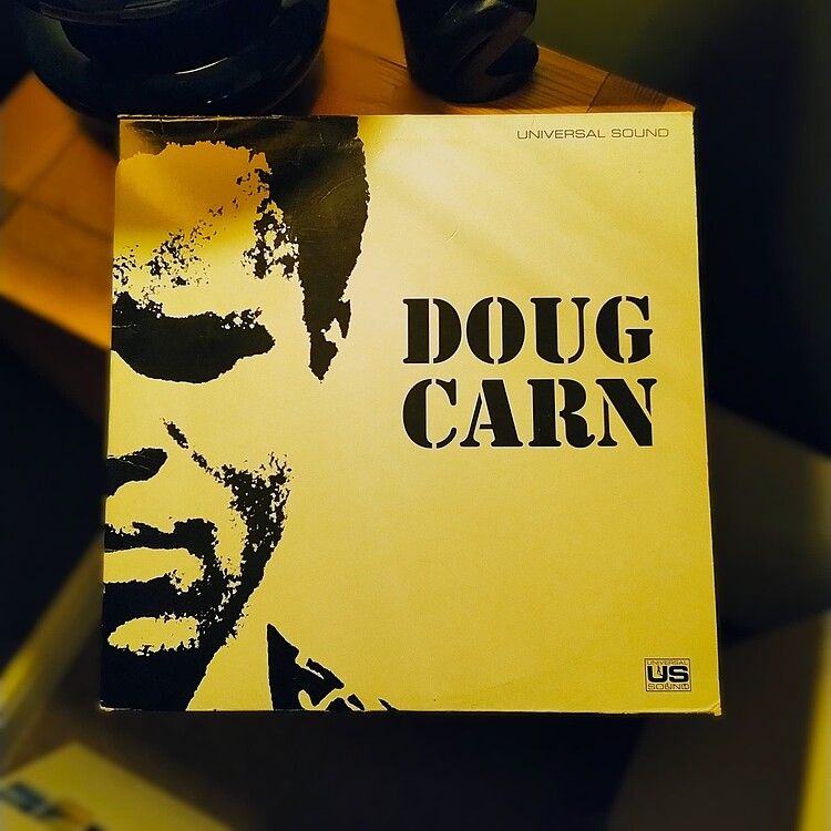 I'm now listening to The Best Of Doug Carn double LP released by Sounds Of The Universe. 