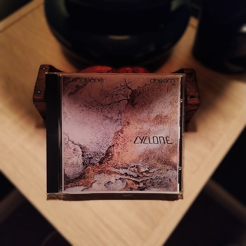 I'm now listening to the album Cyclone by Tangerine Dream.