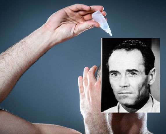 Un homme (pas 12), un collyre