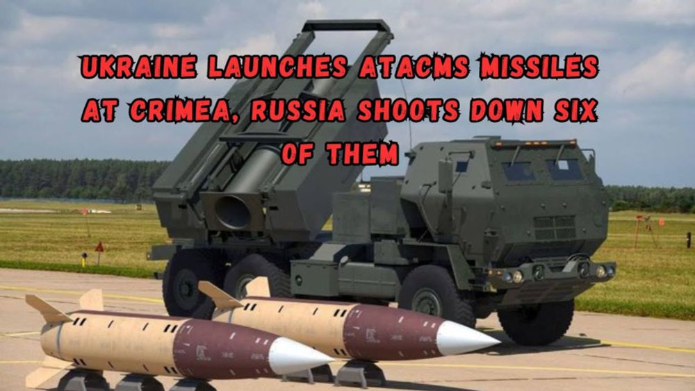 Ukraine Launches ATACMS Missiles at Russian Targets in Crimea