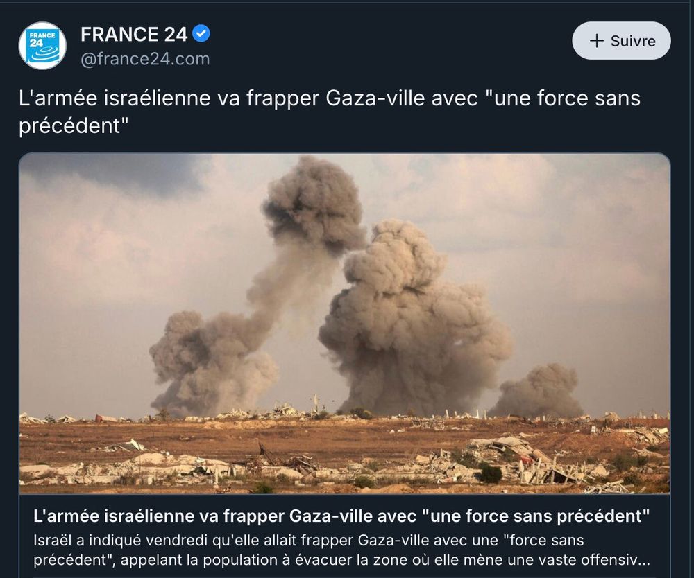 Bombardements sur Gaza.