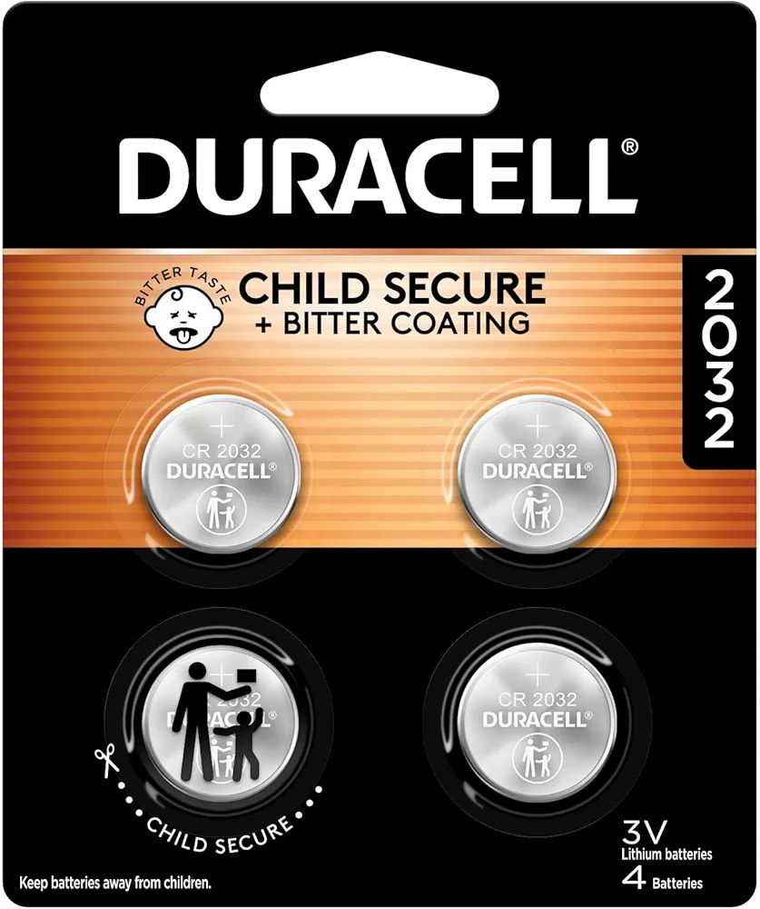 Duracell CR2032 batteries