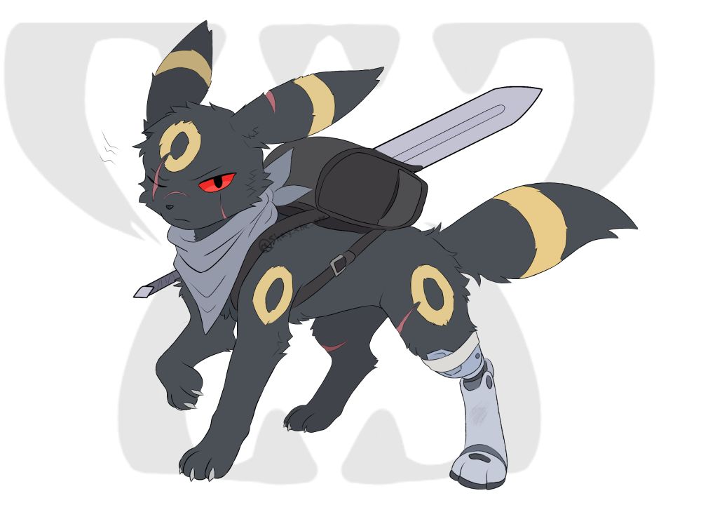 And no, FOR FUCKS SAKE IT'S NOT GUTS AS UMBREON.