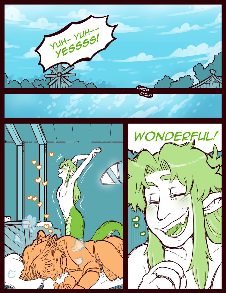 A page from the comic, "Pumpkin & Kabocha" Chapter 1