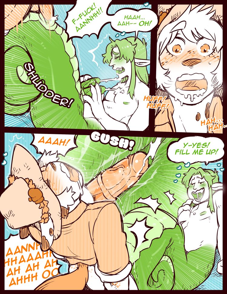 A page from the comic, "Pumpkin & Kabocha" Chapter 1