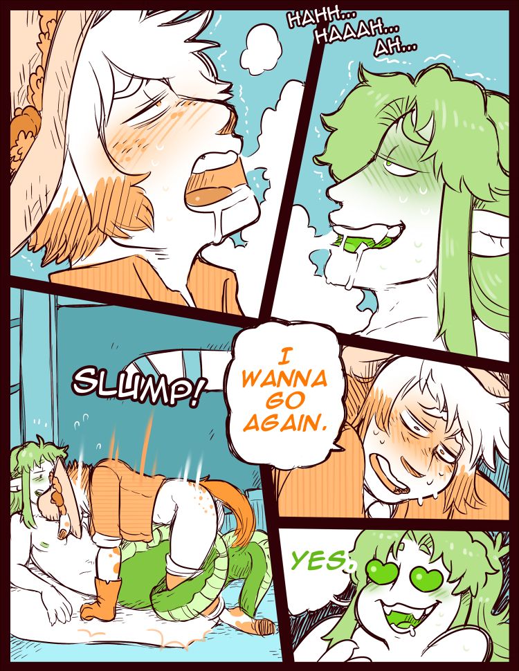 A page from the comic, "Pumpkin & Kabocha" Chapter 1