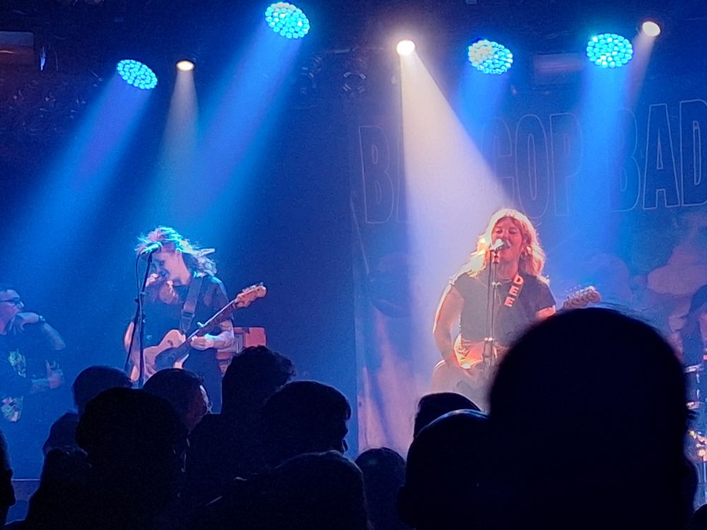 Bad cop/Bad cop live beim Konzert onstage in der Arena in Wien