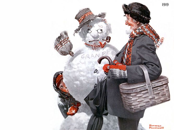 Gramps and the Snowman