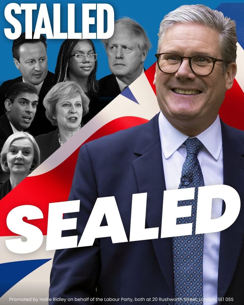 Tories stalled on trade deals, Starmer has sealed them! 