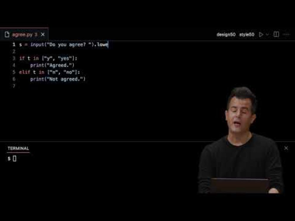 CS50 Fall 2024 - Lecture 6 - Python (live, unedited)