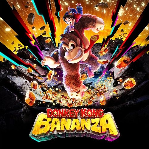 Portada de Donkey Kong Bananza.
