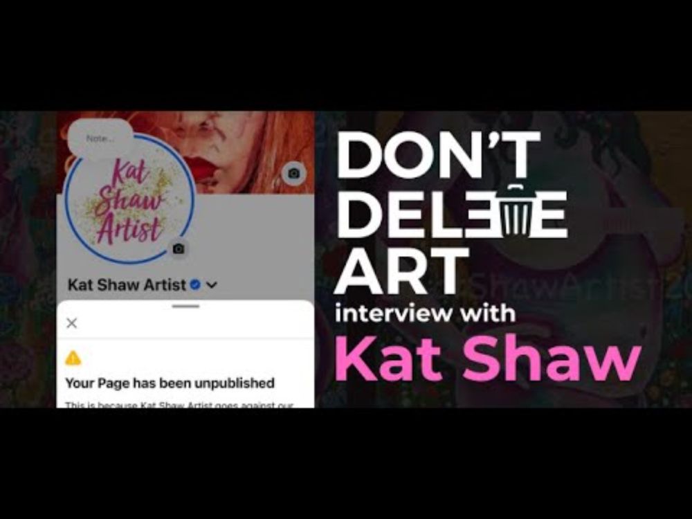 Don't Delete Art Interview With... Kat Shaw