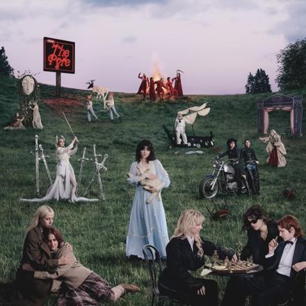 Album cover for The Last Dinner Party's "From the Pyre"