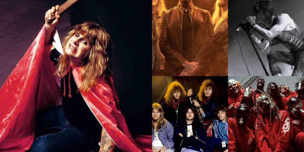 Ozzy Osbourne KK's Priest Helloween Nine Inch Nails Slipknot