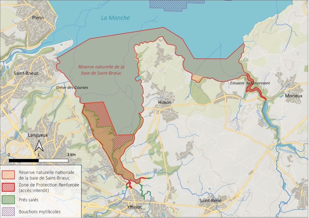La réserve naturelle de la baie de Saint-Brieuc
Crédits	Source : Agathe Robert-Kérivel, 2024.