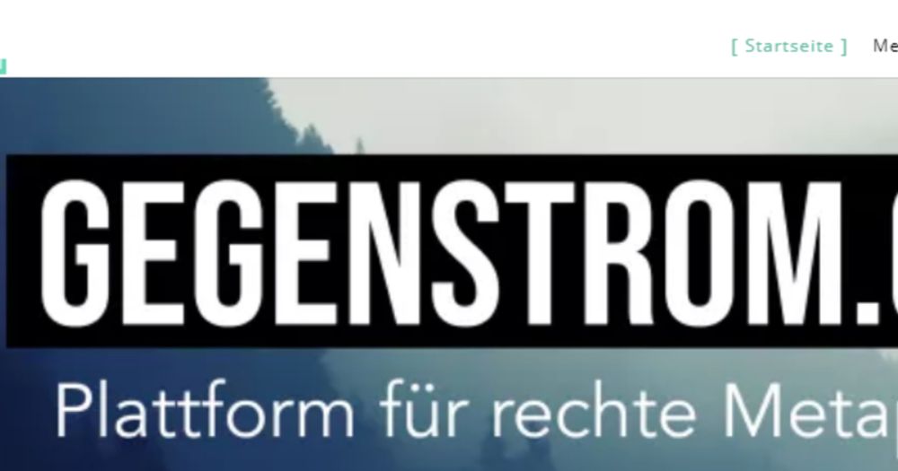 Gegenstrom - Plattform für rechte Metapolitik / Verlag & Medien Metapol