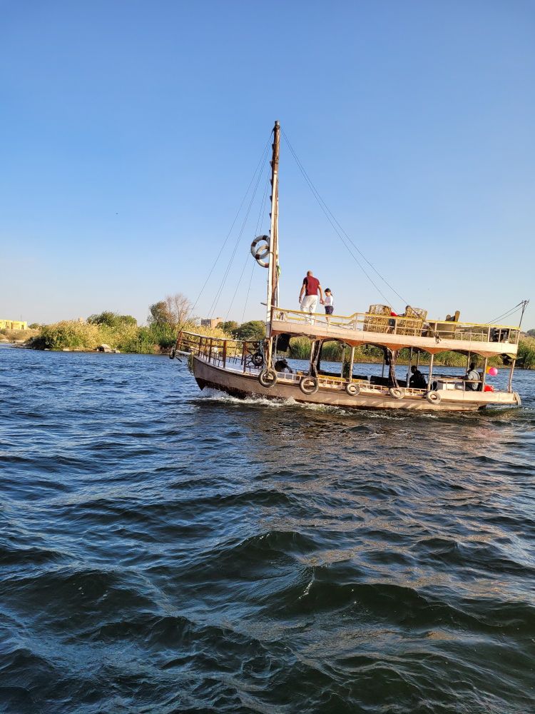 Boat on the nile